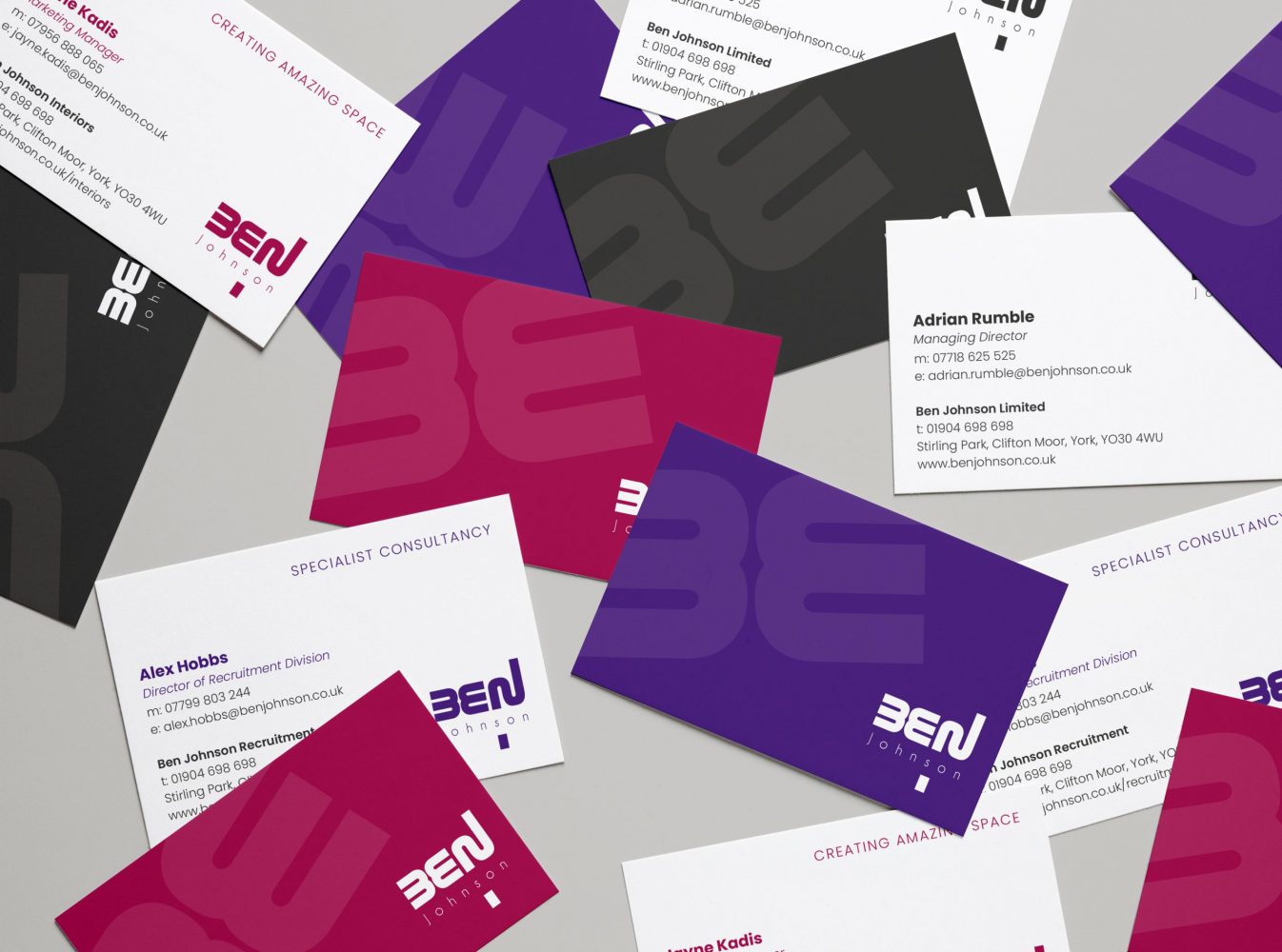 Ben Johnson Business Cards